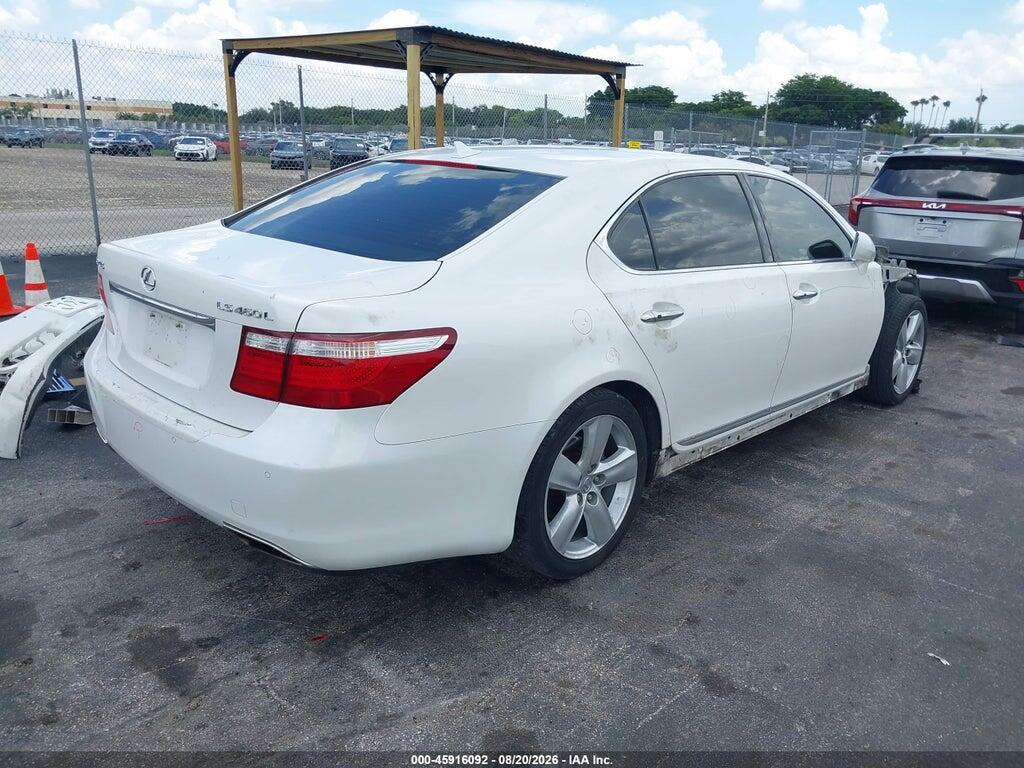 JTHGL46F595036595 2009 LEXUS LS 460 photo no. 4