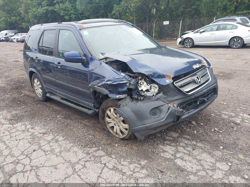 2005 HONDA CR-V SHSRD78805U300184