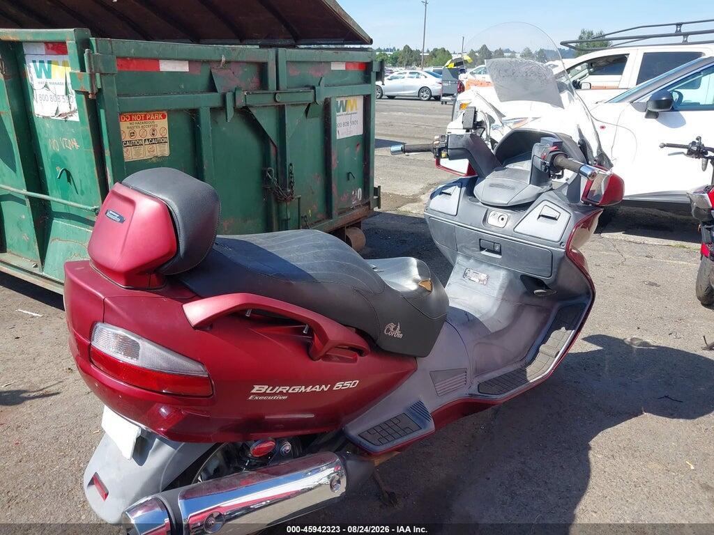 JS1CP51B972100645 2007 SUZUKI AN650 photo no. 4
