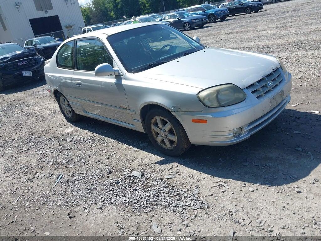 2005 HYUNDAI ACCENT KMHCG35C85U340103