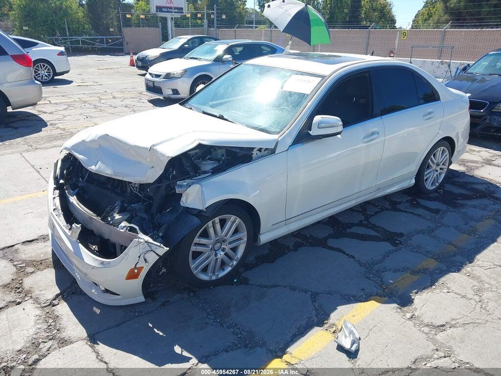 WDDGF54X79F218325 2009 MERCEDES-BENZ C 300 photo no. 2