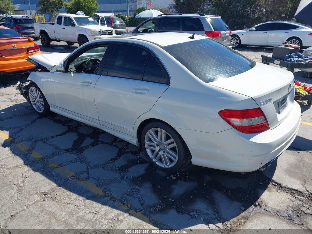 WDDGF54X79F218325 2009 MERCEDES-BENZ C 300 photo no. 3