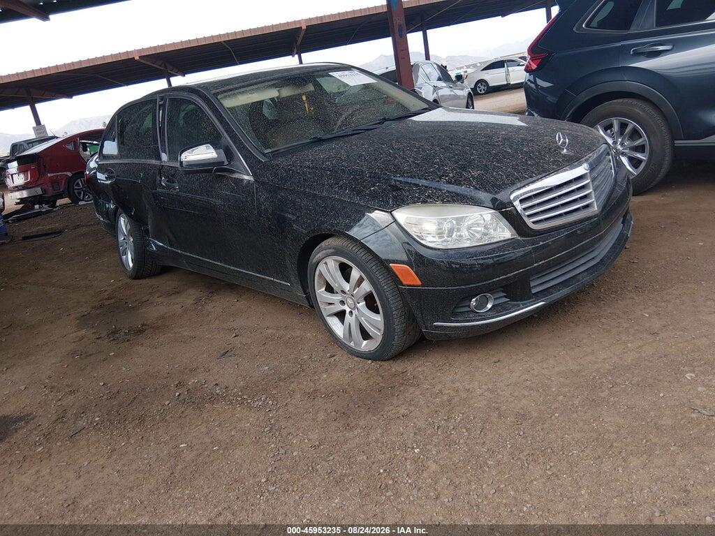 2009 MERCEDES-BENZ C-CLASS WDDGF54X89R070491