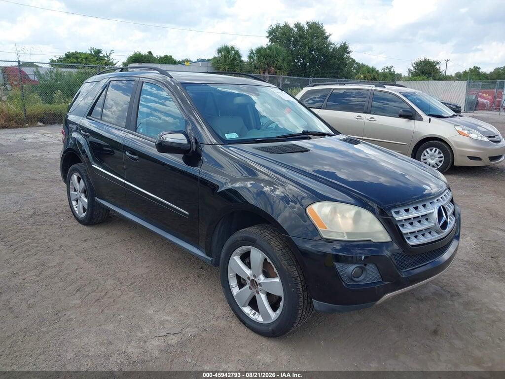 2009 MERCEDES-BENZ ML 350 4JGBB86E69A463350
