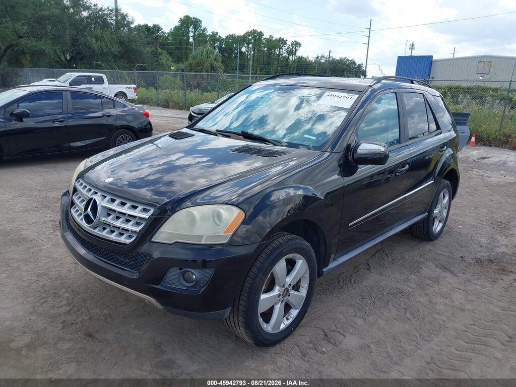 4JGBB86E69A463350 2009 MERCEDES-BENZ ML 350 photo no. 2