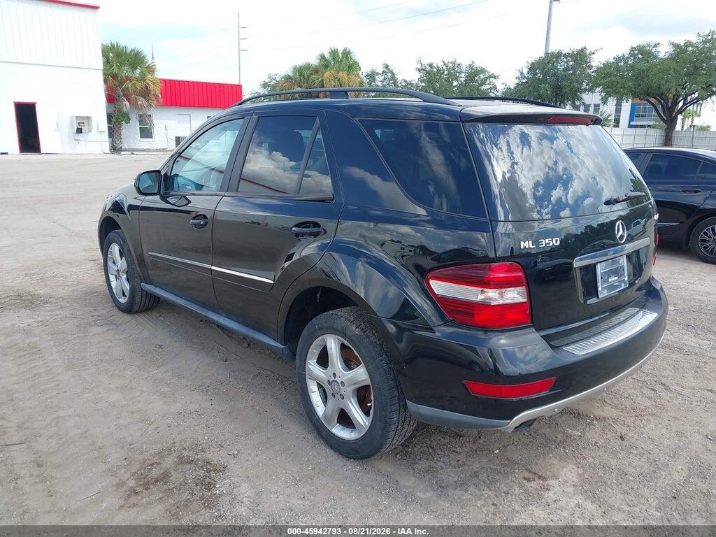 4JGBB86E69A463350 2009 MERCEDES-BENZ ML 350 photo no. 3