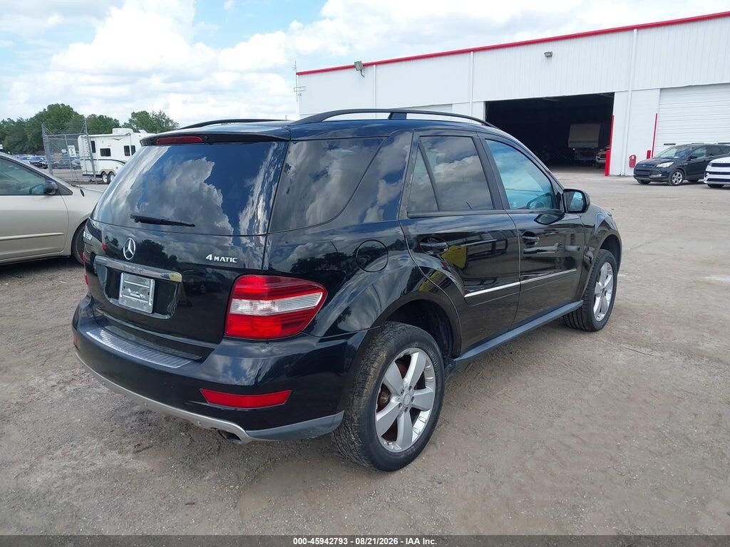4JGBB86E69A463350 2009 MERCEDES-BENZ ML 350 photo no. 4