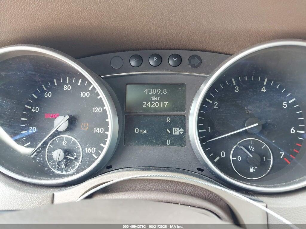 4JGBB86E69A463350 2009 MERCEDES-BENZ ML 350 photo no. 7