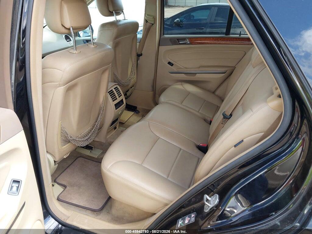 4JGBB86E69A463350 2009 MERCEDES-BENZ ML 350 photo no. 8