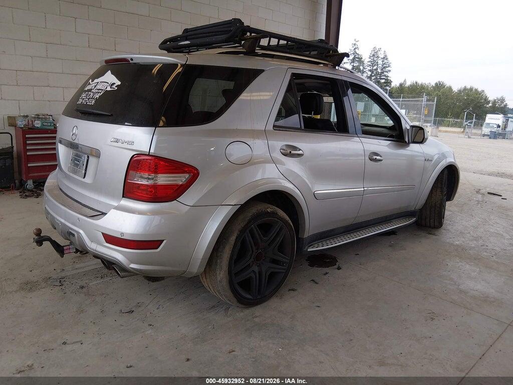 4JGBB77E49A512344 2009 MERCEDES-BENZ ML 63 AMG photo no. 4