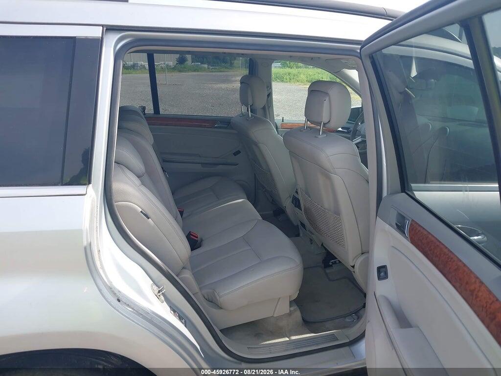 4JGBF71EX9A474177 2009 MERCEDES-BENZ GL 450 photo no. 8