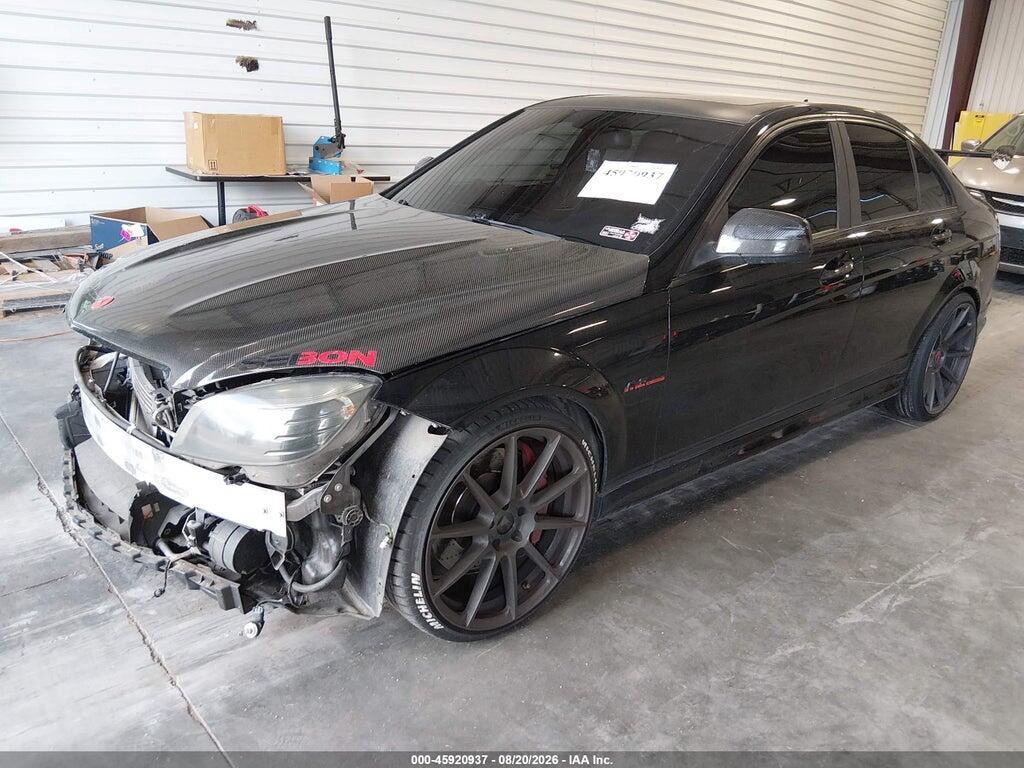 WDDGF77X29F215484 2009 MERCEDES-BENZ C 63 AMG photo no. 2