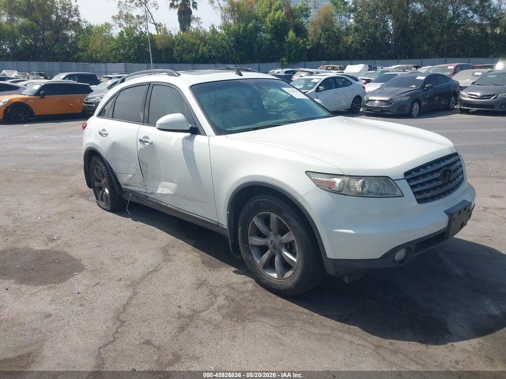 2005 INFINITI FX35 JNRAS08W05X211348