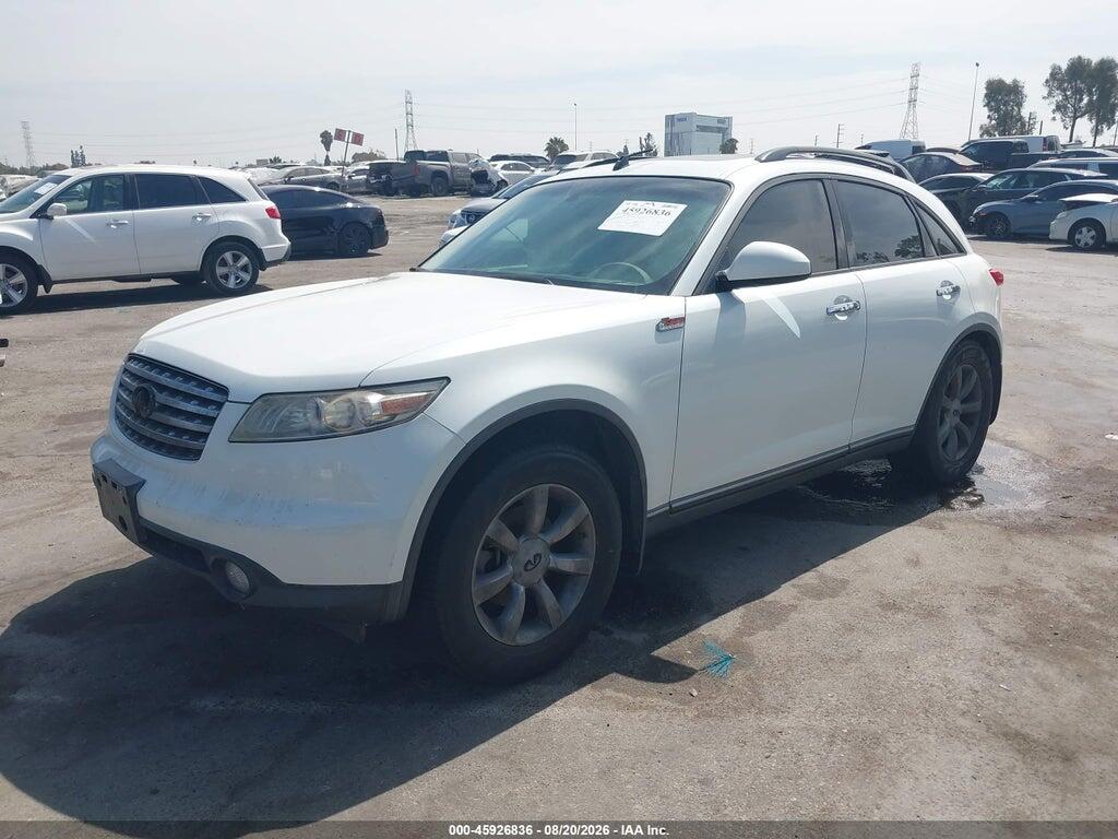 JNRAS08W05X211348 2005 INFINITI FX35 photo no. 2