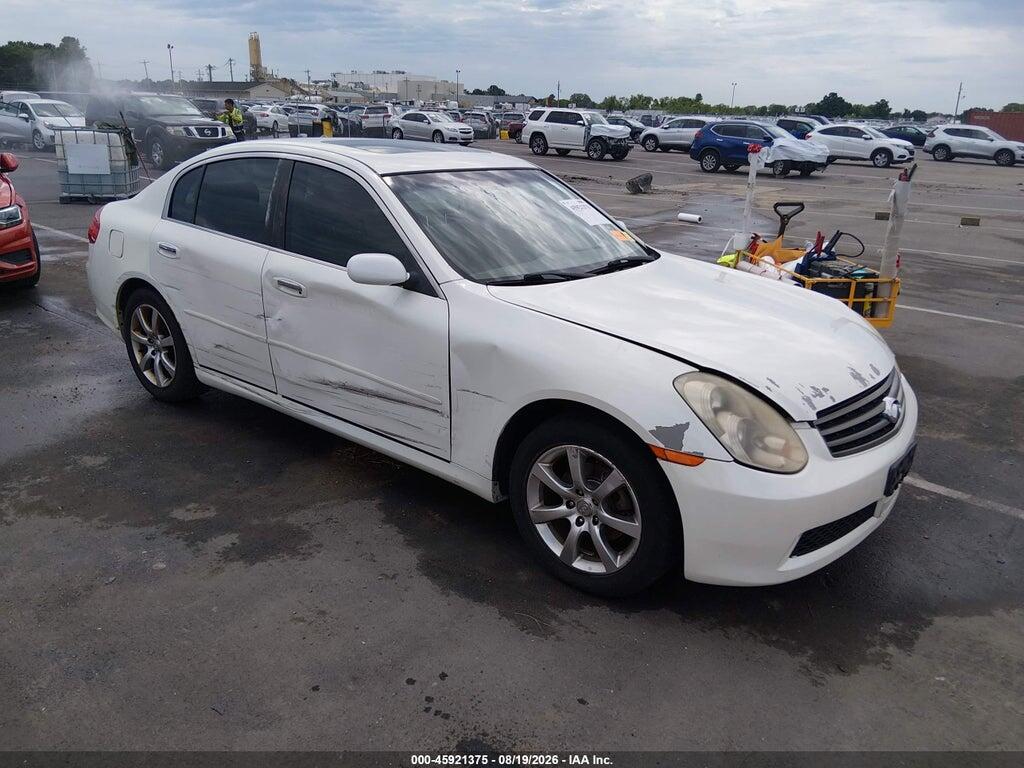 2005 INFINITI G35X JNKCV51F45M304722