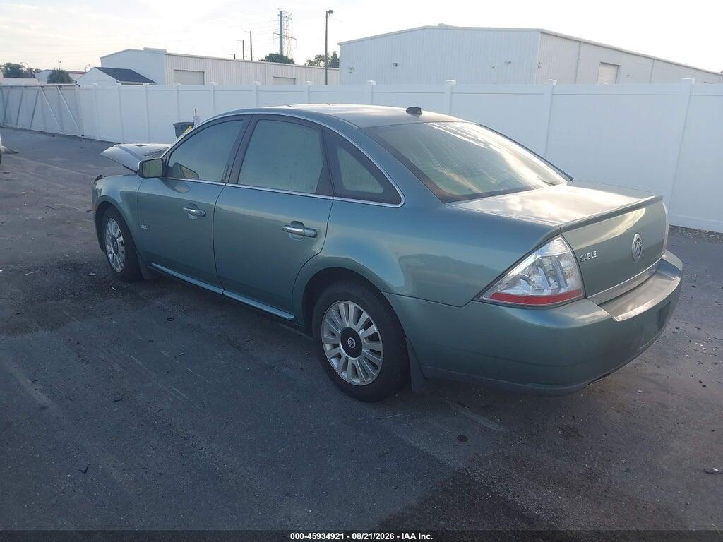 1MEHM40W58G607922 2008 MERCURY SABLE photo no. 3