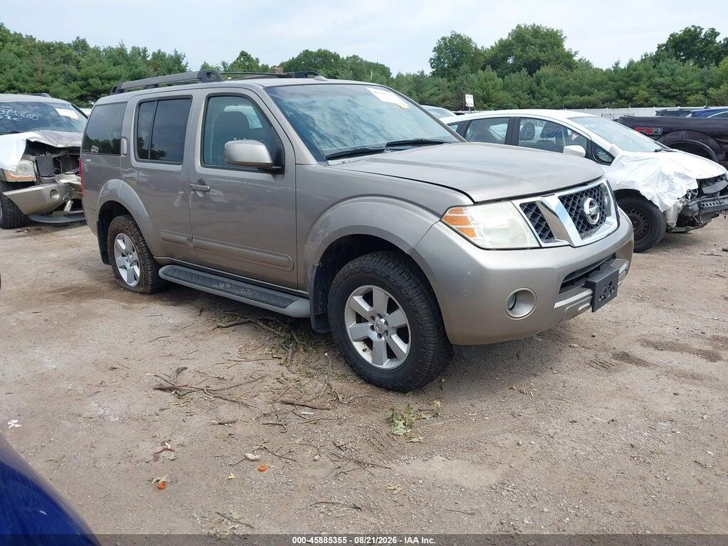 2008 NISSAN PATHFINDER 5N1AR18U78C660923