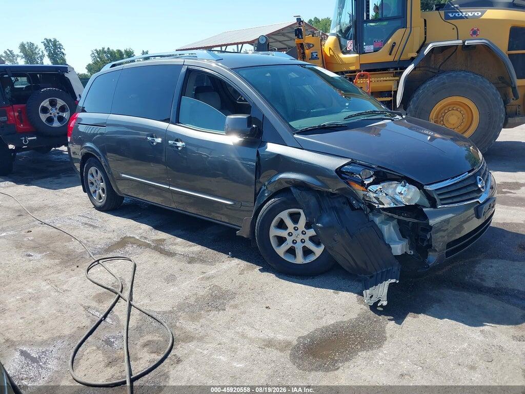 2008 NISSAN QUEST 5N1BV28U18N108814