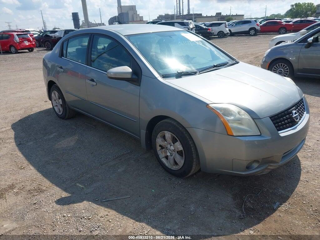 2008 NISSAN SENTRA 3N1AB61E18L660058