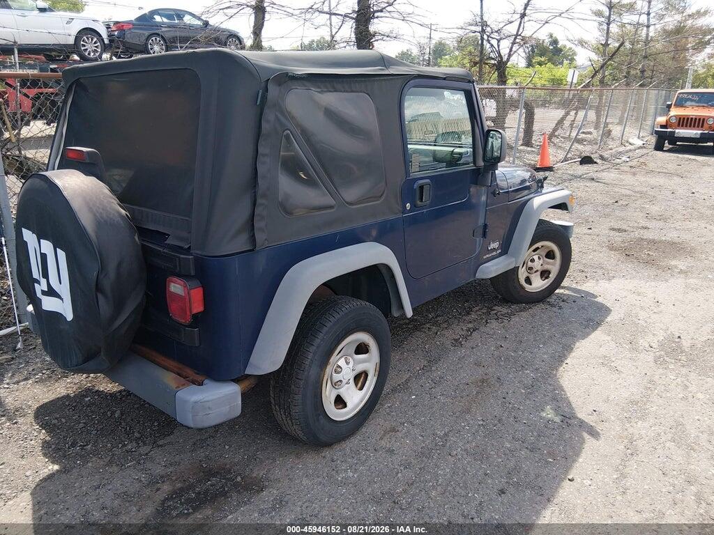 1J4FA29S05P312268 2005 JEEP WRANGLER photo no. 4