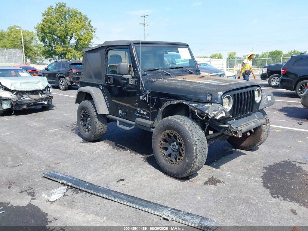 2005 JEEP WRANGLER 1J4FA39S95P331116