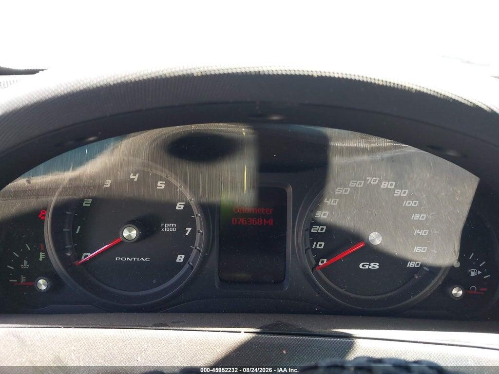 6G2EC57Y08L147863 2008 PONTIAC G8 photo no. 7