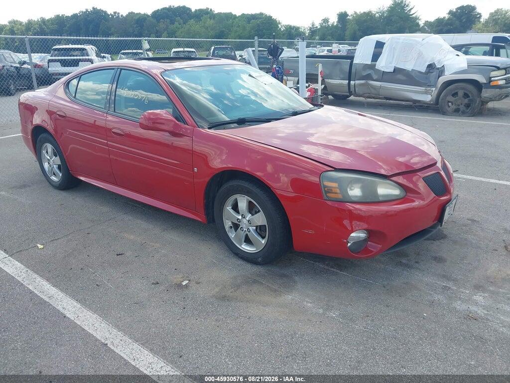 2008 PONTIAC GRAND PRIX 2G2WP552X81111012