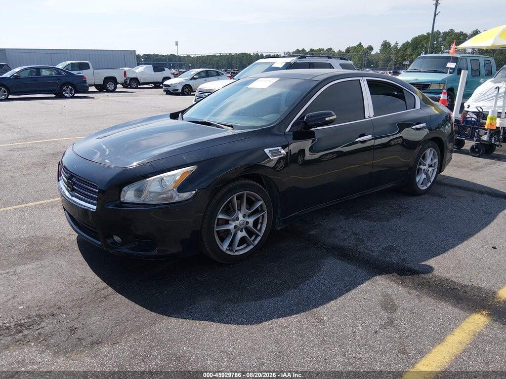 1N4AA51E19C843540 2009 NISSAN MAXIMA photo no. 2