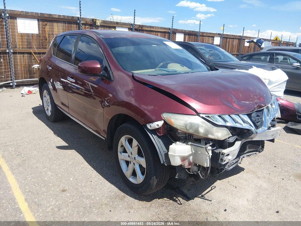 2009 NISSAN MURANO JN8AZ18WX9W138748