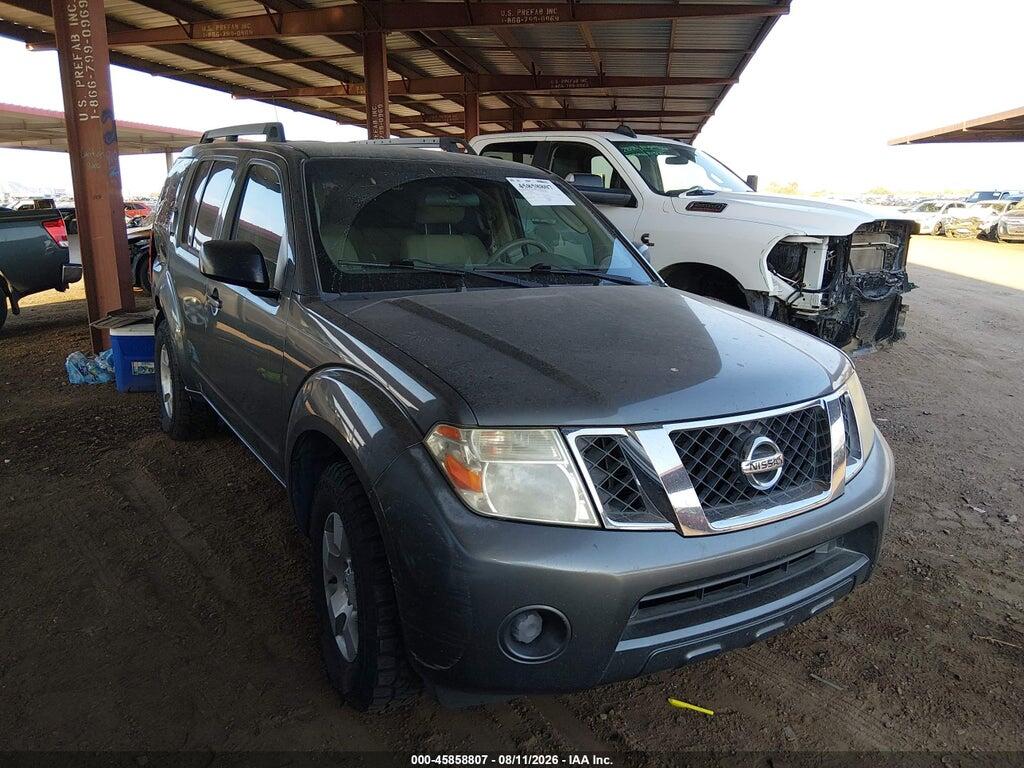2009 NISSAN PATHFINDER 5N1AR18UX9C617954