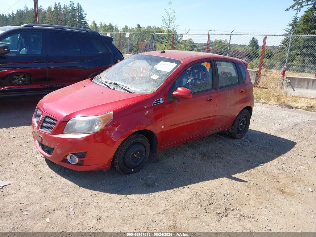 KL2TD66E59B663186 2009 PONTIAC G3 photo no. 2