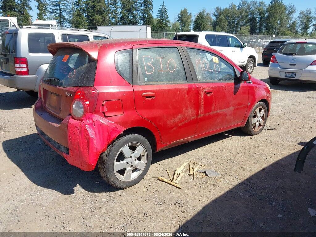 KL2TD66E59B663186 2009 PONTIAC G3 photo no. 4