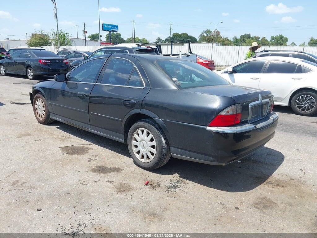 1LNHM86S65Y637347 2005 LINCOLN LS photo no. 3
