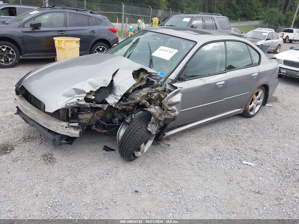 4S3BL616X87221372 2008 SUBARU LEGACY photo no. 2