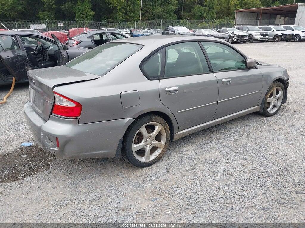 4S3BL616X87221372 2008 SUBARU LEGACY photo no. 4