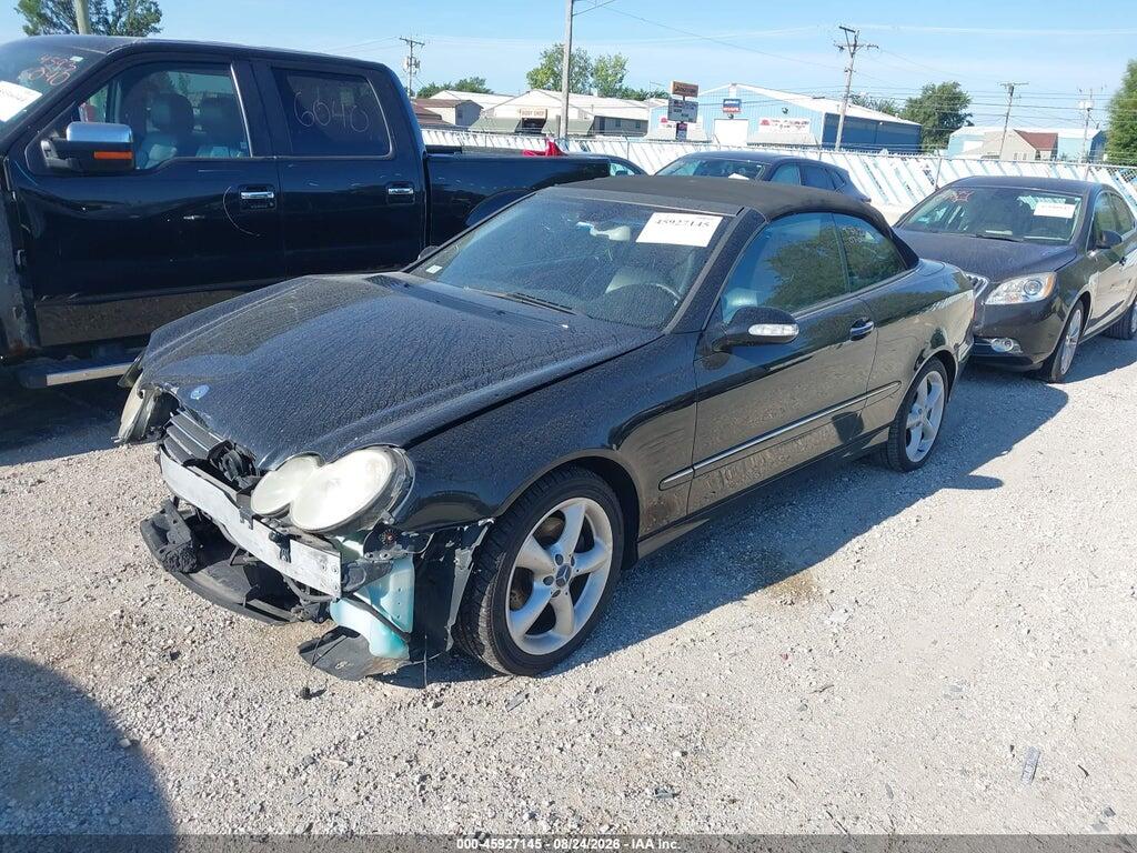 WDBTK65G15T047803 2005 MERCEDES-BENZ CLK 320 photo no. 2