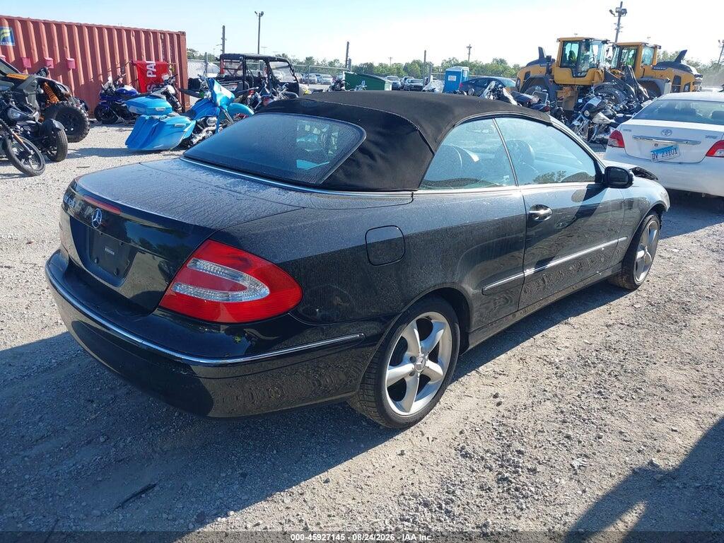 WDBTK65G15T047803 2005 MERCEDES-BENZ CLK 320 photo no. 4