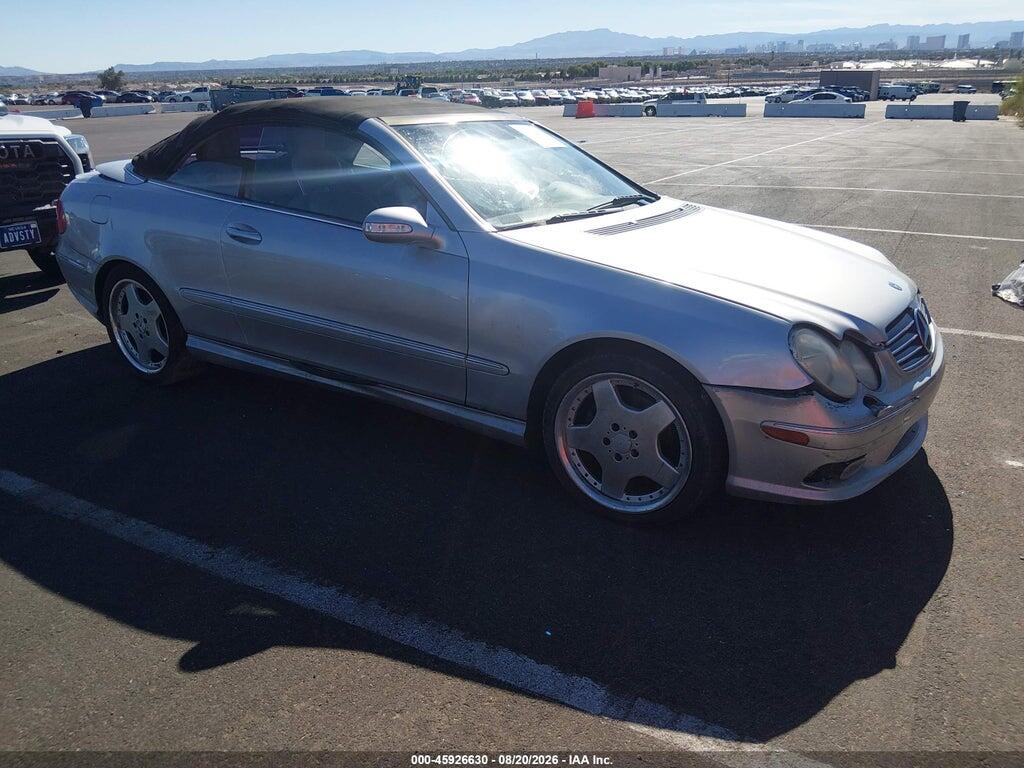 2005 MERCEDES-BENZ CLK 320 WDBTK65J35F161263