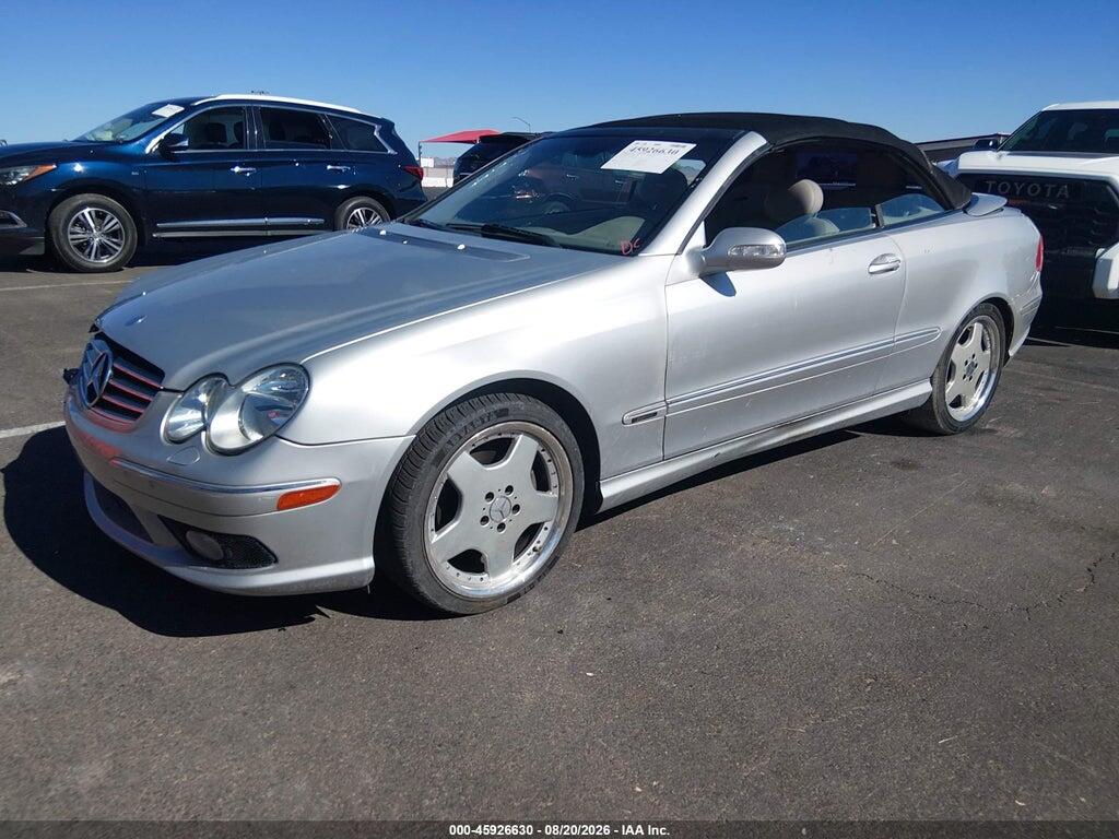 WDBTK65J35F161263 2005 MERCEDES-BENZ CLK 320 photo no. 2