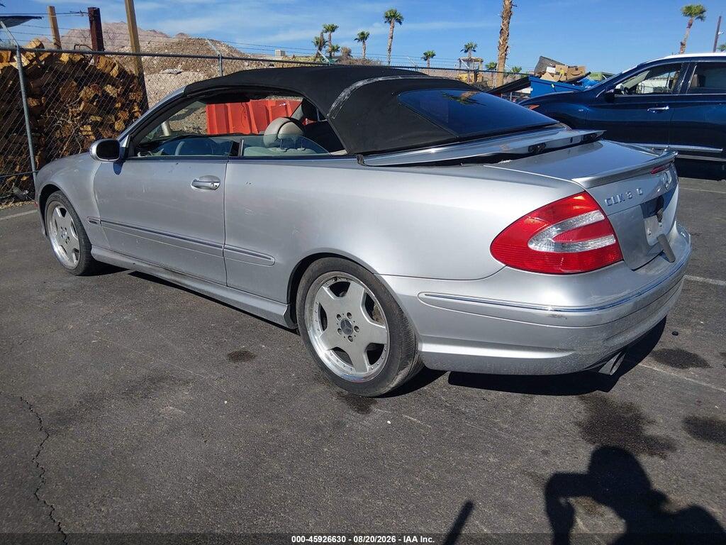 WDBTK65J35F161263 2005 MERCEDES-BENZ CLK 320 photo no. 3