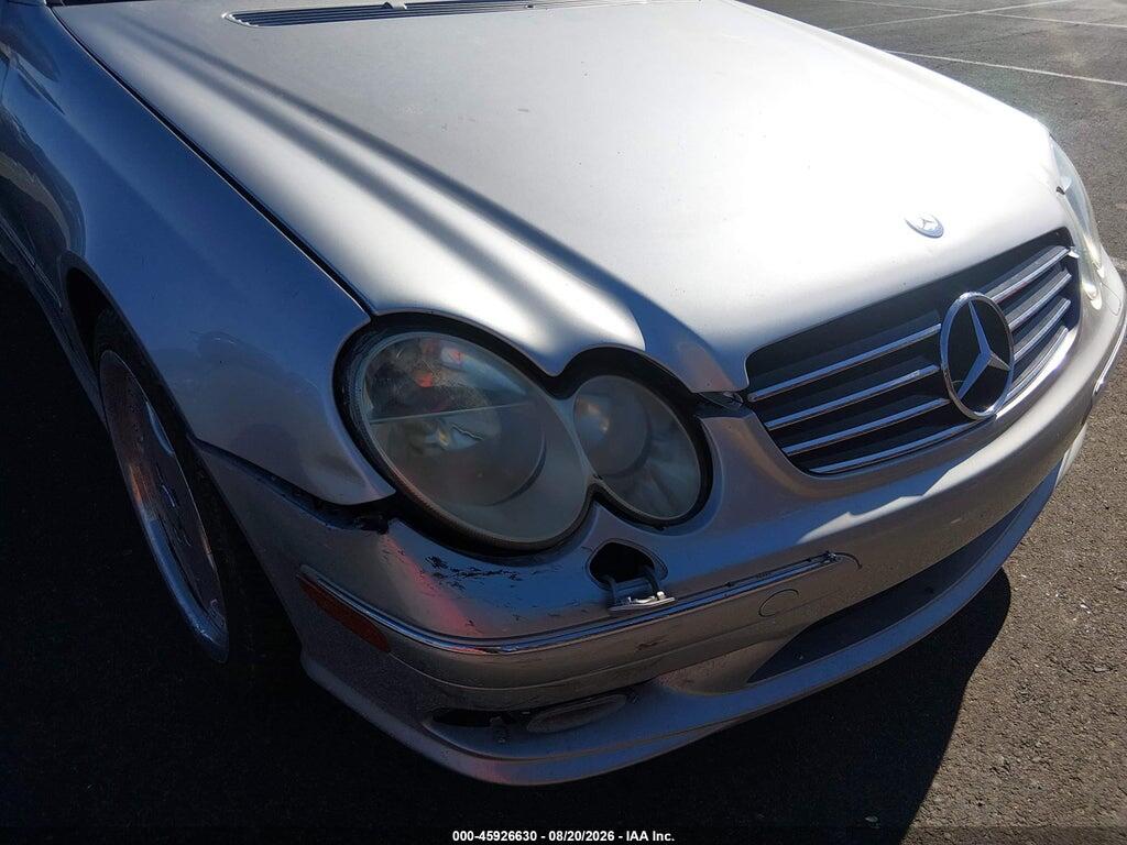 WDBTK65J35F161263 2005 MERCEDES-BENZ CLK 320 photo no. 6