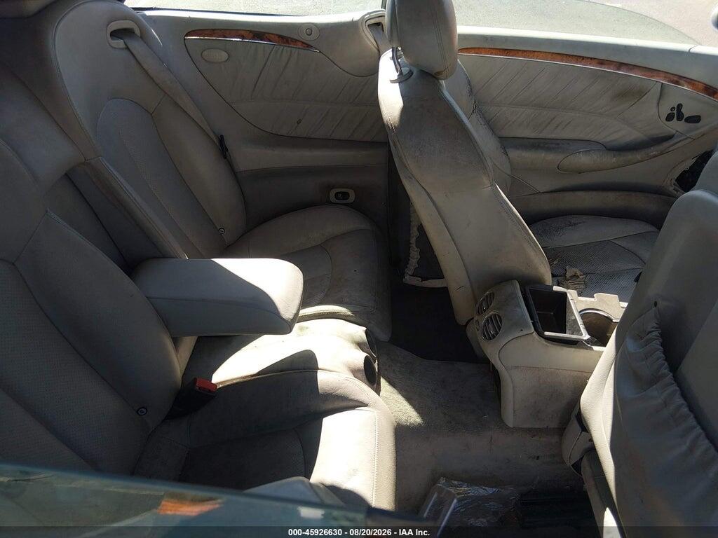 WDBTK65J35F161263 2005 MERCEDES-BENZ CLK 320 photo no. 8