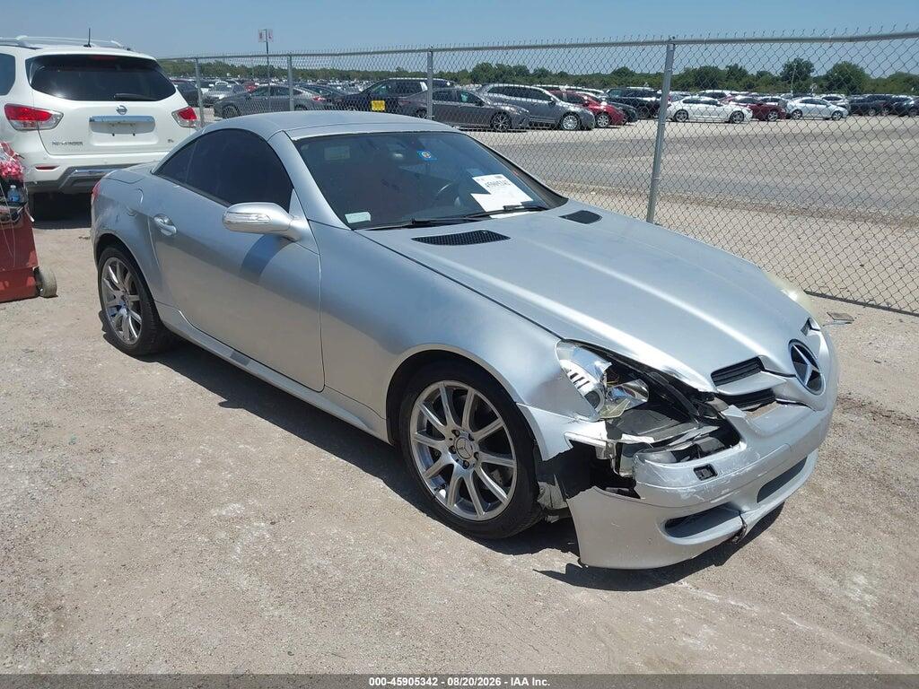 2005 MERCEDES-BENZ SLK 350 WDBWK56F25F023019