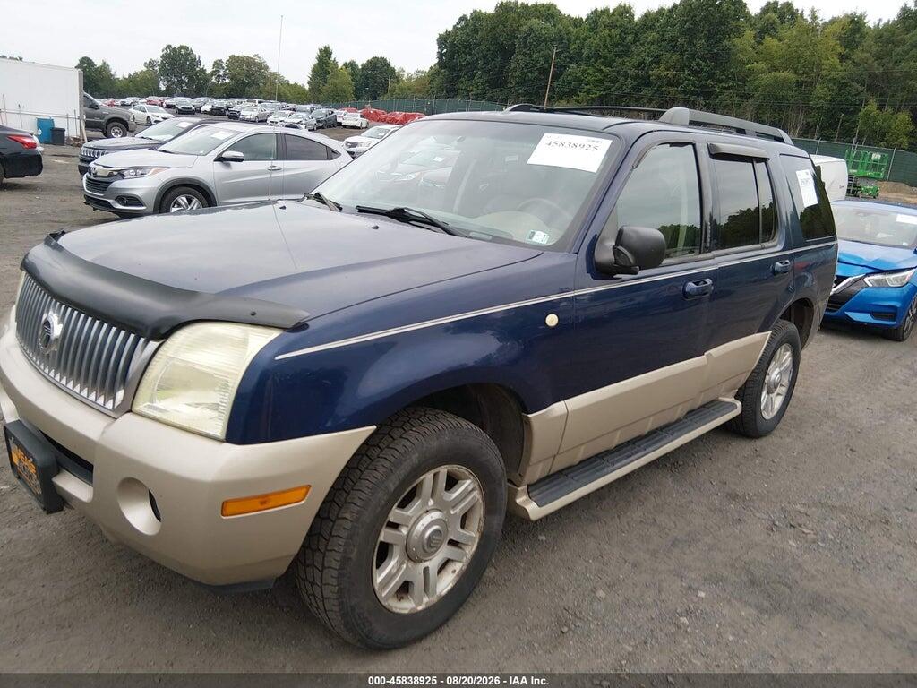 4M2ZU86K15UJ13792 2005 MERCURY MOUNTAINEER photo no. 2