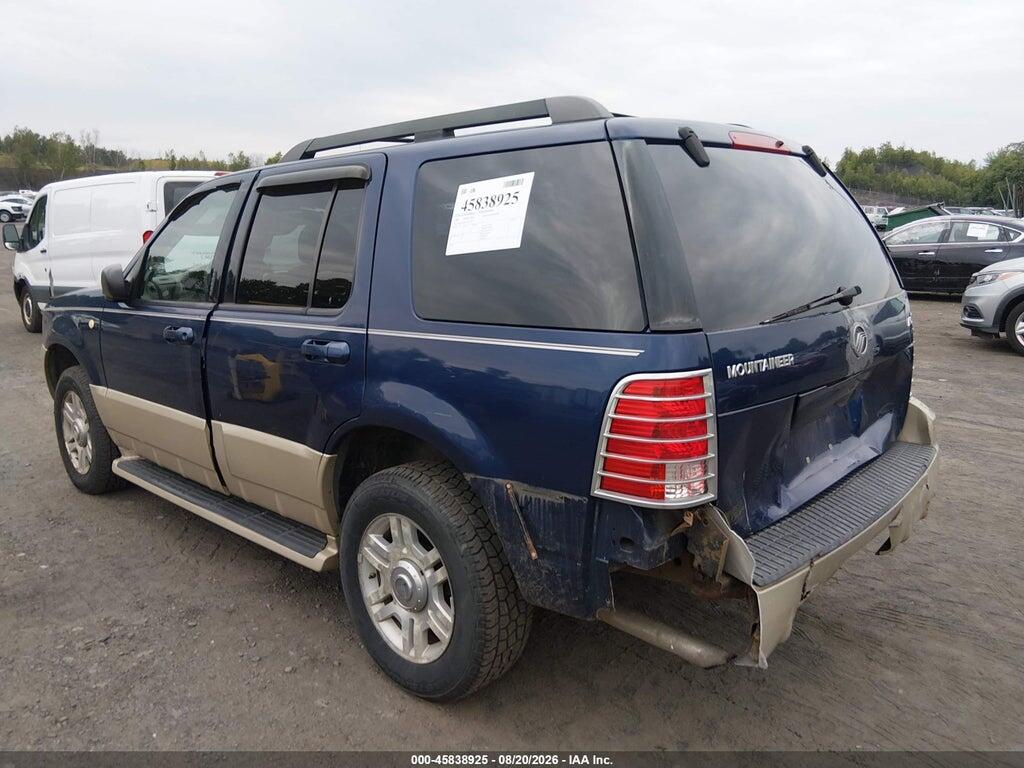 4M2ZU86K15UJ13792 2005 MERCURY MOUNTAINEER photo no. 3
