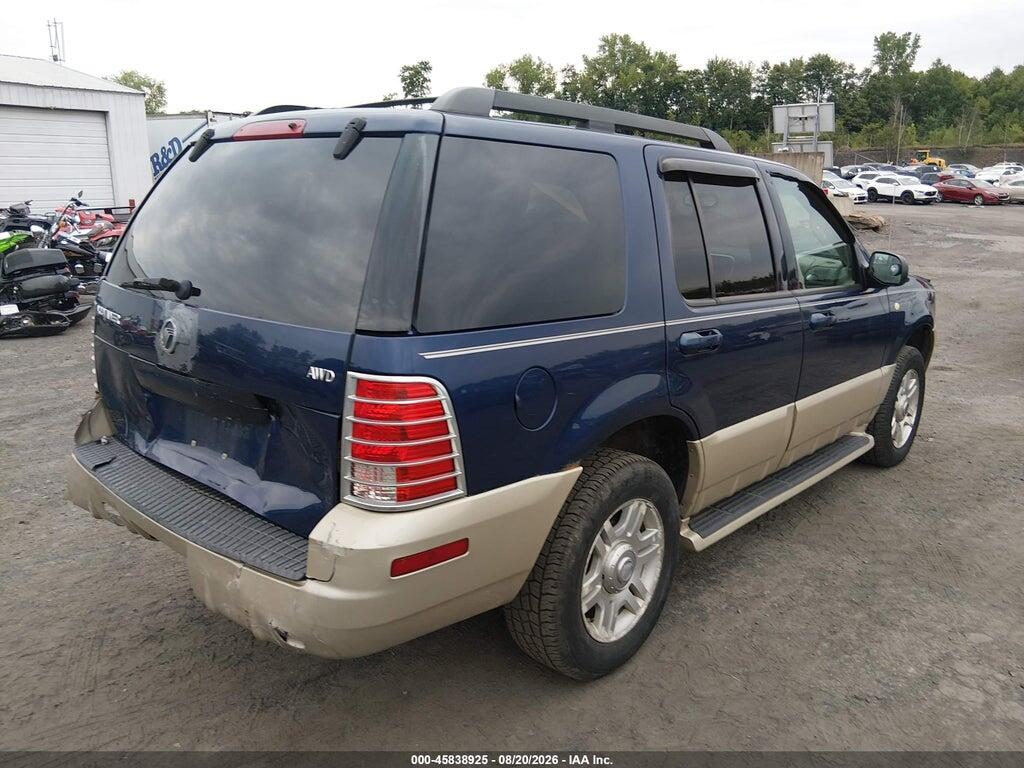 4M2ZU86K15UJ13792 2005 MERCURY MOUNTAINEER photo no. 4