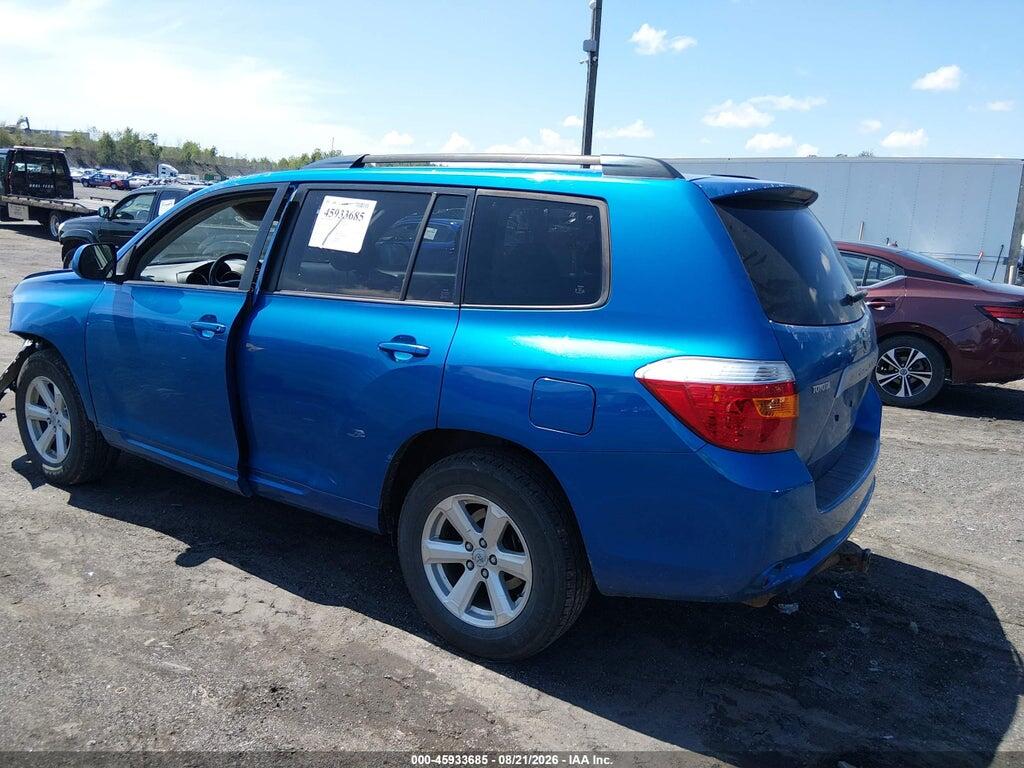 JTEDS41A582036210 2008 TOYOTA HIGHLANDER photo no. 3