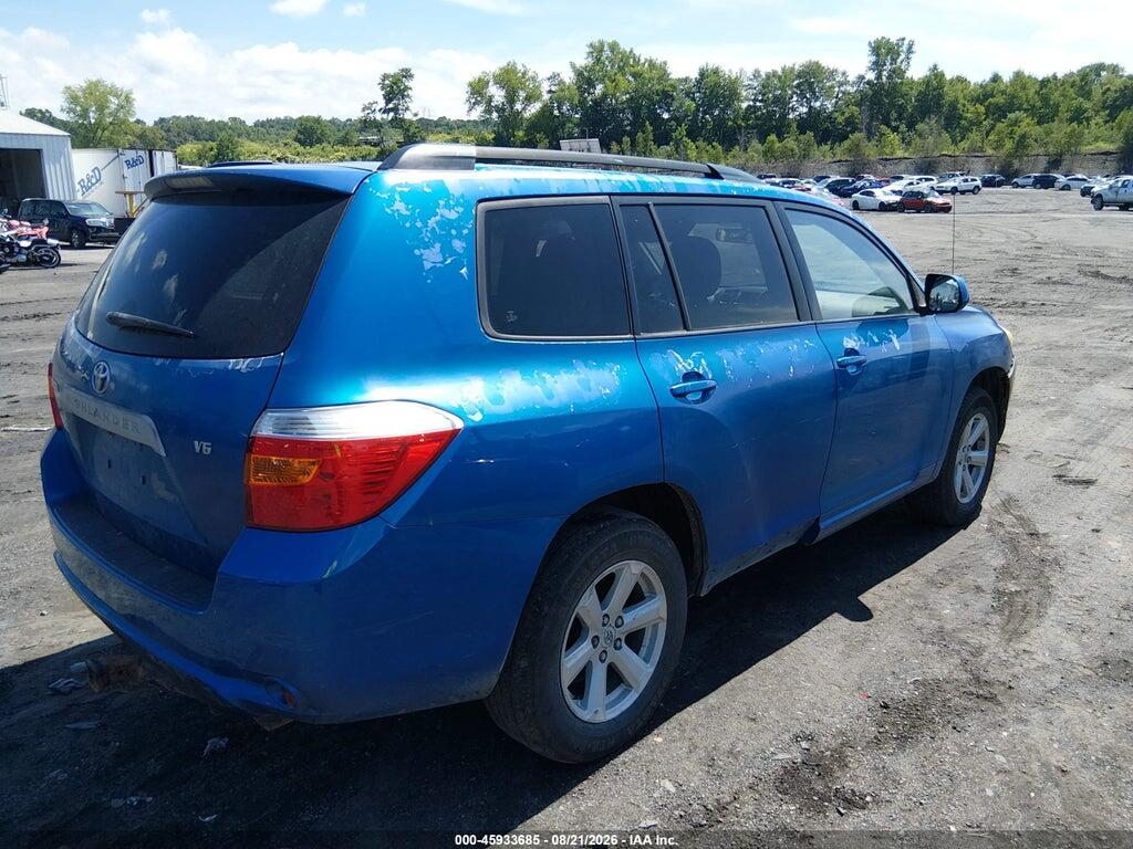 JTEDS41A582036210 2008 TOYOTA HIGHLANDER photo no. 4