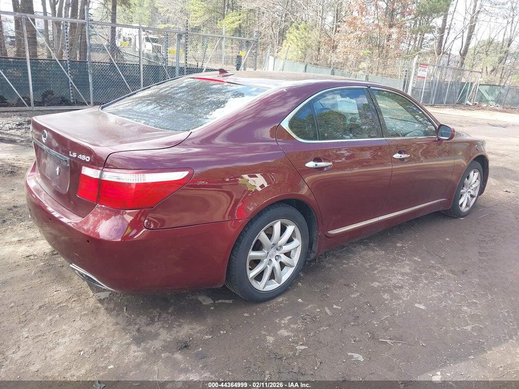 JTHBL46F475049040 2007 LEXUS LS 460 photo no. 4