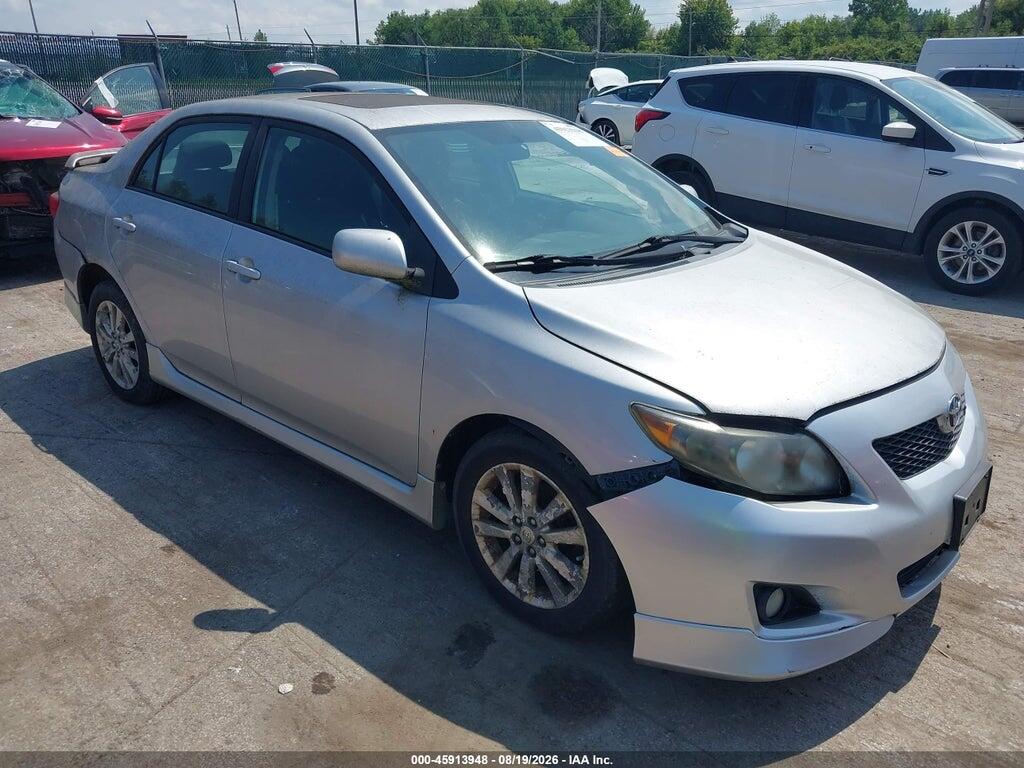 2009 TOYOTA COROLLA 2T1BU40E69C125880